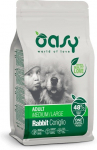 Oasy One Animal Protein Adult Medium/Large Rabbit - dry dog food - 12kg