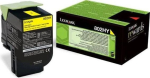 Lexmark Toner Lexmark 80C2HY0 Yellow Oryginał  (80C2HY0)