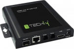 Techly System przekazu sygnału AV Techly Nadajnik ekstendera HDMI po skrętce, RJ45 PoE, TV Wall (20508)