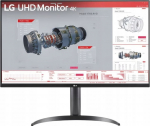 LG Telewizor LG 32BR55UK-B 32'' 4K UHD 3840x2160/16:9/4ms/250cdm2/HDMI, DisplayPort, Headphone Out