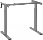 Maclean Height adjusted desk Frame, gray MC-790NG