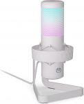 Endorfy AXIS Streaming, microphone (white, USB-C, RGB, 3.5 mm jack)