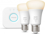 Philips Hue White Stardikomplekt: 2 E27 nutikat pirni (1100)