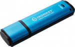Kingston IronKey Vault Privacy 50 128 GB, USB stick (light blue/black, USB-C 3.2 Gen 1)