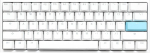 Ducky Klawiatura Ducky One 2 Pro Mini White Edition Gaming klawiatura RGB LED - Kailh Brown (US)