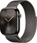 Apple Smartwatch Apple Watch 10 GPS + Cellular 46mm Slate Titanium Milanese Loop S/M Czarny  (MC7R4QF/A)