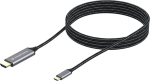 Conceptronic Kabel USB Conceptronic USB-C - HDMI 2 m Czarno-srebrny (ABBY10G)