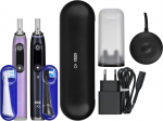 Braun ORAL-B ELECTRIC TOOTHBRUSH IO 9N SET DUO BLACK ONYX & ROSE QUARTZ