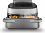 Philips 5000 series NA565/02 frit&uuml;&uuml;r Kahekohaline 9,5 l Eraldiseisev 2750 W Kuuma&otilde;hu frit&uuml;&uuml;r Must, H&otilde;be, Roostevaba teras