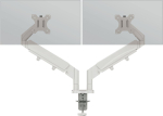 Leitz Ergo pladsbesparende dual monitor arm Gr&aring;