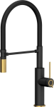 Quadron Bateria kuchenna Quadron Gemma Q Line SteelQ stojąca Pure carbon / Nano PVD złoty (84818011)
