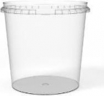 Multi Plastb&aelig;ger Handy-Safe 1170 ml &Oslash;132xH128 mm PP Klar, 200 szt./ps - (200 szt.)