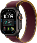 Apple Watch Ultra 4 (2026) GPS + Cellular 5G 49mm Black Titanium Case with Burgundy Trail Loop M/L EU MJC44
