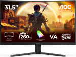 AOC G4 C32G42ZE PC lamekuvar 80 cm (31.5") 1920 x 1080 pikslit Full HD LED Must, Punane