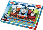 Trefl Puzzle Maxi 24 - Wesołe lokomotywy (14231)