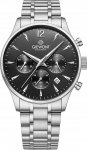 Giewont Zegarek Giewont Zegarek Męski Chronograph Sapphire Srebrny GW6310-B2