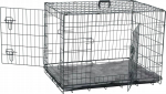 Zolux ZOLUX NOMAD 2w1 M - kennelowa klatka z dywanikiem - dla psa 76x53x59cm