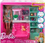 Mattel Lalka Barbie Mattel Relaks w kafejce Zestaw + lalka HKT94