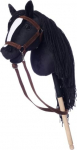 Tootiny Horse on a stick HOPPIHORSE Hobby Horse A3 black