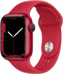 Apple Smartwatch Apple Watch 7 GPS 45mm Czerwony  (MKN93WB/A)