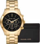 Michael Kors Zegarek Męski + Etui na karty MICHAEL KORS MK1076SET + BOX