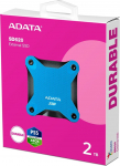 Adata SSD External Disk SD620 2TB U3.2A 520/460 MB/s Blue