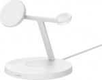 Belkin do iPhone, Apple Watch, AirPods, Qi2 15W, biała