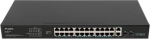 Lanberg Switch 24X 100MB POE+ RSFE-24P-2C-360