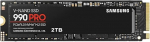 Samsung SSD||990 PRO|2TB|M.2|PCIE|NVMe|MLC|Write speed 6900 MBytes/sec|Read speed 7450 MBytes/sec|2.3mm|TBW 1200 TB|MTBF 1500000 hours|MZ-V9P2T0BW