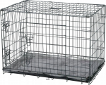 Zolux ZOLUX NOMAD 2w1 XL - kennelowa klatka z dywanikiem - dla psa 107x71x77cm
