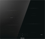 Hansa Hisense  platums 59.5 cm  melna - Iebuvejama indukcijas plits virsma