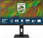 Philips 3000 series 27B1N3800/00 PC lamekuvar 68,6 cm (27") 3840 x 2160 pikslit 4K Ultra HD LCD Must
