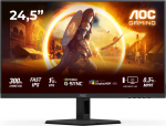 AOC G4 25G4SRE PC lamekuvar 62,2 cm (24.5") 1920 x 1080 pikslit Full HD LED Must, Punane