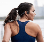 Shokz OpenMove Headphones Wireless Neck-band Sports Bluetooth Grey
