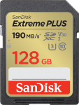 Sandisk m&auml;lukaart SDXC 128GB Extreme Plus