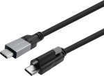 Vivolink Kabel USB VivoLink USB-C - USB-C 4 m Czarny (PROUSBCMMS4)