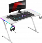 Huzaro Biurko Huzaro Hero 2.5 RGB Białe 120 cmx60 cm