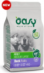 Oasy One Animal Protein Adult Medium/Large Duck - dry dog food - 12kg