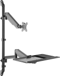 Equip Uchwyt ścienny na monitor 17'' - 32'' Workstation (650170)