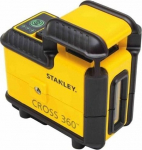 Stanley Laser krzyżowy Cross 360 zielony 25 m