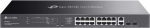 Tp-Link Omada ES220GMP network switch Managed L2 Gigabit Ethernet (10/100/1000) Power over Ethernet (PoE) Black