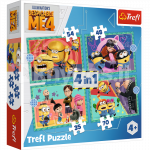 TREFL MINIONS Puslede komplekt, 4 tk, Minionid