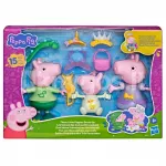 PEPPA PIG m&auml;ngukomplekt Peppa ja s&otilde;brad kost&uuml;&uuml;midega 3-pakk 15 cm