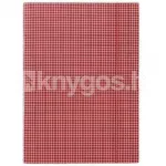 Kaust A4 kummipaelaga, 400 g/m&sup2;, punane