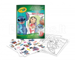 CRAYOLA Lilo&Stitch V&auml;rvimis- ja kleepimisraamat