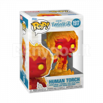 FUNKO POP! Vinyl Figuur: Marvel: The Fantastic Four: First Steps - Human Torch