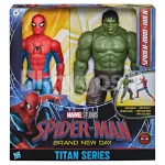 SPIDER-MAN Brand New Day Titan m&auml;ngufiguuride 2-pakk