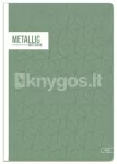 Vihik A5 52-lehte 70 g/m&sup2; ruuduline metallik