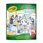 CRAYOLA BLUEY V&auml;rvimis- ja kleepimisraamat