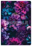BLOOM A4 vihik, 96 lk, 70 g/m&sup2;, joonega